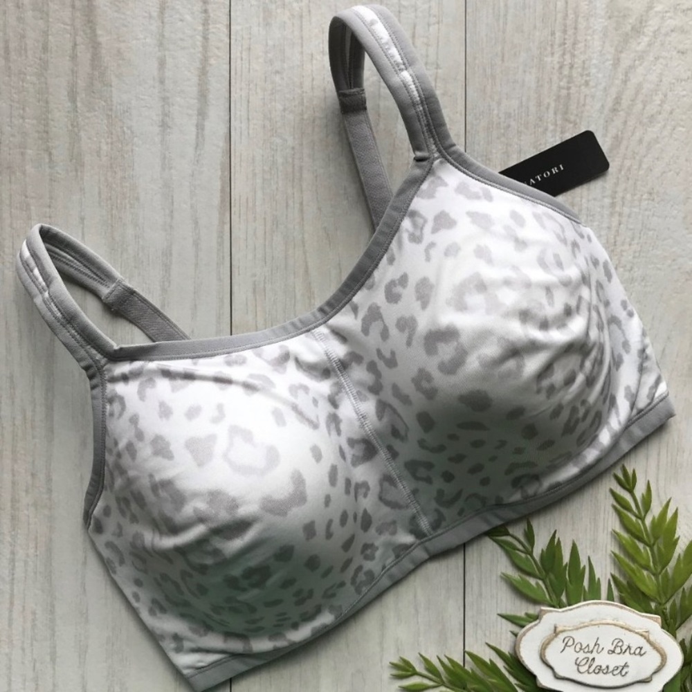 NATORI Yogi Convertible Sports Bra Cheetah NWT